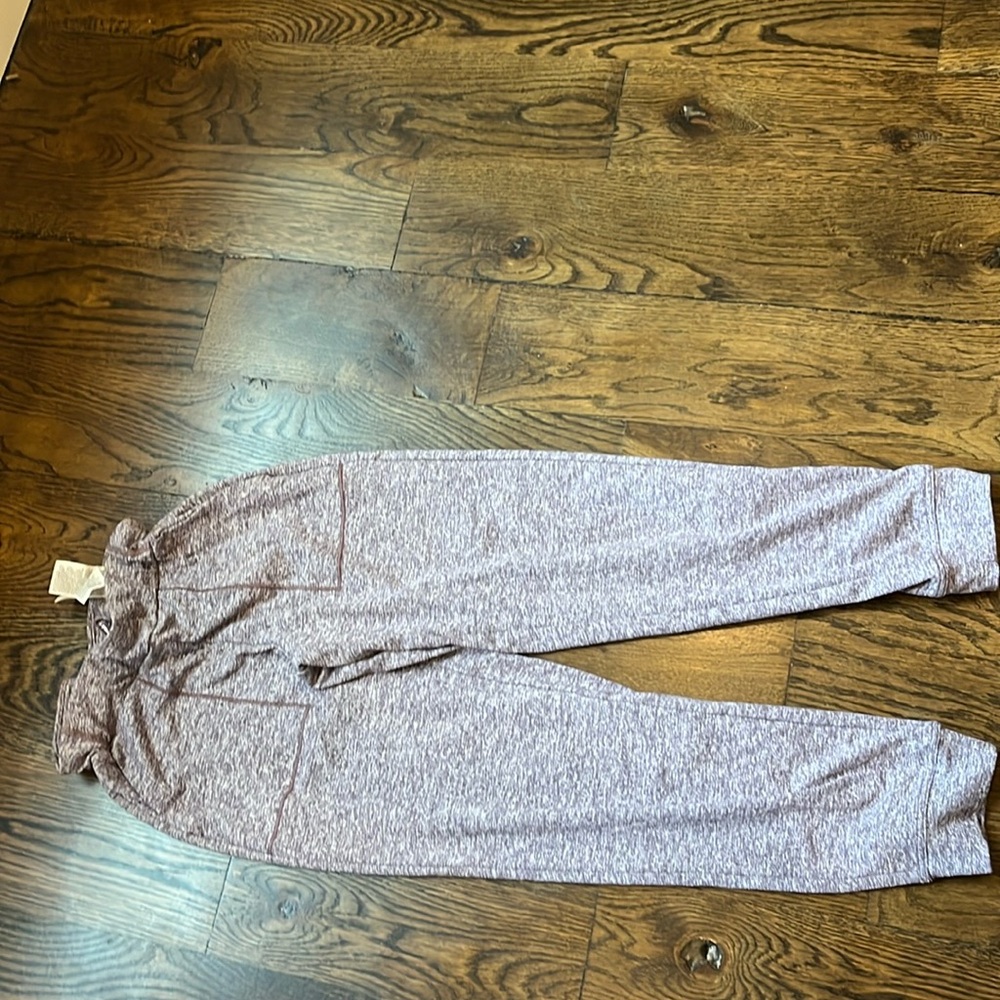 Athleta Girl Softluxe Jogger M 8-10 heathered purple